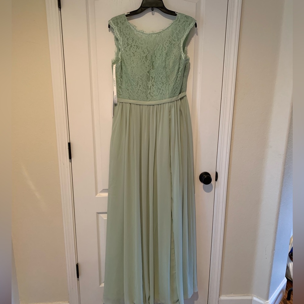 Sage Green bridesmaid dress